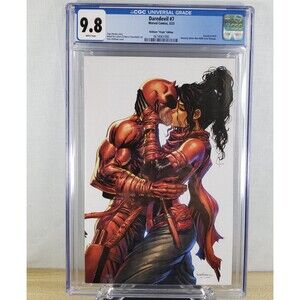 Daredevil #7 (2023 Marvel Comics) 1st Print Tyler Kirkham Virgin Variant CGC 9.8